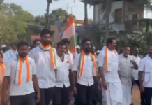 நடைக்காவு: ராஜேஷ் குமார் எம் எல் ஏ பாதயாத்திரை