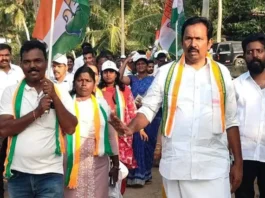 சூழால்: நூறு நாள் வேலை ; எம்எல்ஏ பாதயாத்திரை