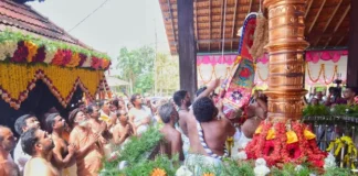 களியக்காவிளை: சிவபார்வதி கோயிலில் சிவராத்திரி விழா துவக்கம்