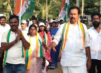 சூழால்: நூறு நாள் வேலை ; எம்எல்ஏ பாதயாத்திரை