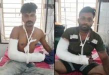 குமரி: பாதிரியாரின் காரை உடைத்த 2 பேர் கை முறிந்தது