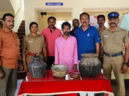 தக்கலை: சாராய ஊறல் பறிமுதல்; ஒருவர் கைது