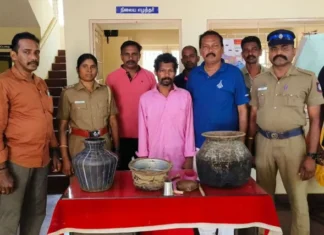 தக்கலை: சாராய ஊறல் பறிமுதல்; ஒருவர் கைது