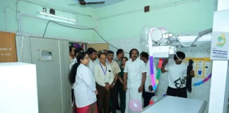 குமரி: அரசு ஆஸ்பத்திரிக்கு அமைச்சர் முன்னிலையில் உபகரணங்கள்