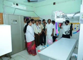 குமரி: அரசு ஆஸ்பத்திரிக்கு அமைச்சர் முன்னிலையில் உபகரணங்கள்