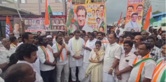 குமரி: ஆர்ப்பாட்டம் – எம். பி, 3 எம்எல்ஏக்கள் பங்கேற்பு