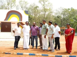 குமரி: தமிழக துணை முதல்வர் வருகை அமைச்சர் ஆய்வு