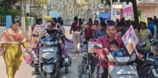 கிள்ளியூர்: மாற்றுத்திறனானிகள் தேர்தல் விழிப்புணர்வு