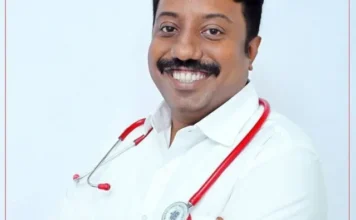 கிள்ளியூர்: தே ஜ கூட்டணி வேட்பாளர் டாக்டர் நிவின் சைமன்