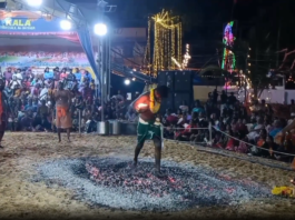 வள்ளவிளை: ஶ்ரீ ராஜராஜேஸ்வரி கோவில் தீ மிதி திருவிழா