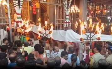 மண்டைக்காடு: நள்ளிரவில் ஒடுக்கு பூஜையுடன் விழா நிறைவு