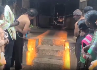 திருவட்டாறு: கோயில் கருவறைக்குள் விழுந்த சூரிய ஒளி