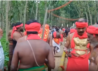 இட்டகவேலி: ஶ்ரீ நீலகேசி அம்மன் கோவிலில் கமுகுமர விழா