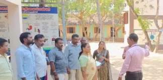 குளச்சல்: வாக்குச்சாவடி மையங்களில் அலுவலர் ஆய்வு