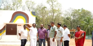 குமரி: தமிழக துணை முதல்வர் வருகை அமைச்சர் ஆய்வு