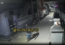 நாகர்கோவில்: இரவில் பெட்ரோல் திருடும் வாலிபர் -வீடியோ