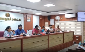 குமரி: தேர்தல் முன்னேற்பாடு கூட்டம் ; கலெக்டர் பங்கேற்பு