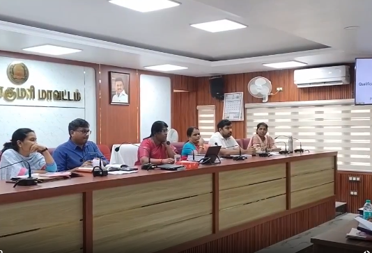 குமரி: தேர்தல் முன்னேற்பாடு கூட்டம் ; கலெக்டர் பங்கேற்பு