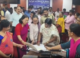 குமரி: தேர்தல் கட்டுபாட்டு அறையை ஆய்வு செய்த அதிகாரிகள்