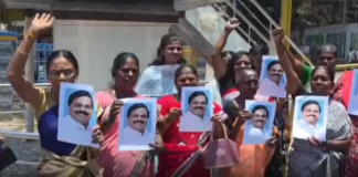 வடசேரியில் தளவாய் சுதந்திரத்திற்கு எதிராக போராட்டம்