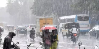 குமரியில்:அடுத்த 3 நாட்களுக்கு இடி, மின்னலுடன் மழை