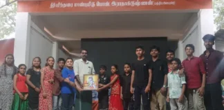 சாஸ்தாங்குளம்: சமய வகுப்பிற்கு முதல் பரிசு