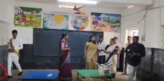 பத்மநாபபுரம்: தொகுதி வாக்குசாவடிகளை கலெக்டர் ஆய்வு