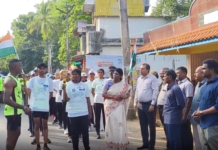 குமரி: தேர்தல் விழிப்புணர்வு மினி மாரத்தான்