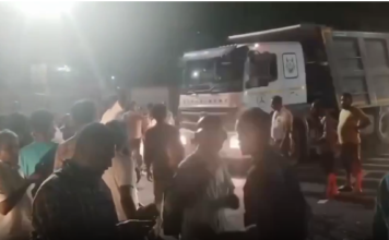 குமரி: நள்ளிரவில் அனுமதி மறுத்த கனரக வாகனங்கள் – வீடியோ