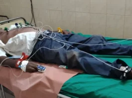 குளச்சல்: மயங்கி விழுந்த வேட்பாளர்; மருத்துவமனையில் அனுமதி