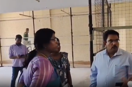 குமரி: வாக்கு எண்ணும் மையத்தில் பார்வையாளர் ஆய்வு