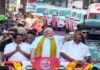 நாகர்கோவிலில் பிரதமர் மோடியின் ரோடு ஷோ தொடங்கியது