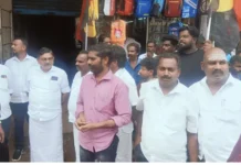 புதுக்கடை: டாஸ்மாக் கடையை மூட தேமுதிக ஆர்ப்பாட்டம்