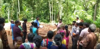 பொன்மனை: பழங்குடியினருக்கு வீடுகள் -கலெக்டர் ஆய்வு