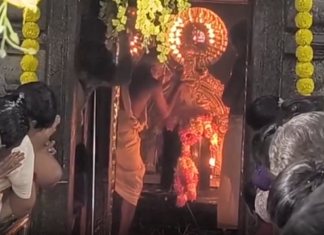 தளியல்: ஸ்ரீ ஜடாதீஸ்வரர் கோவில் வருஷாபிஷேகம்