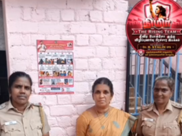 குமரியில்: போலீஸ் நிமிர் குழுவின் விழிப்புணர்வு போஸ்டர்கள்