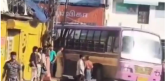 நாகர்கோவில்: மின்கம்பத்தில் அரசு பேருந்து மோதி விபத்து