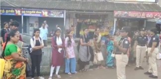 குமரியில் ‘சிங்கப்பெண்’ சிறப்பு படையினர் விழிப்புணர்வு