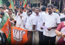 திருவட்டாறு: கோயில் அருகே டாஸ்மாக் கடை ; பாஜக போராட்டம்