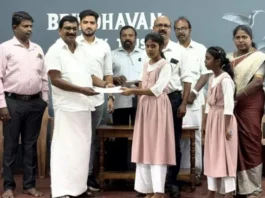வேர்க்கிளம்பி: கல்வி உதவி வழங்கிய எம் எல் ஏ