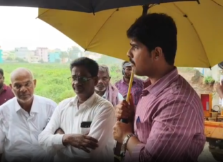 செம்மாங்குளம் புனரமைப்புப் பணிகளை கலெக்டர் ஆய்வு