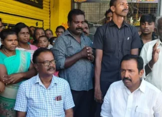 குமரியில்: அமைச்சர் பேச்சு வார்த்தை; டாஸ்மாக் கடை மூடல்