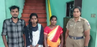 குமரி: காவல் நிலையத்தில் காதலனுடன் இளம்பெண் தஞ்சம்