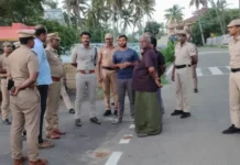 குளச்சல்: கடலோர கிராமங்களில் போலீஸ் எஸ் பி கண்காணிப்பு