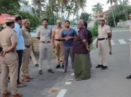 குளச்சல்: கடலோர கிராமங்களில் போலீஸ் எஸ் பி கண்காணிப்பு