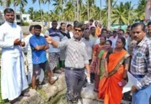 ராஜாக்கமங்கலம்: வெள்ள பாதிப்புகளை ஆட்சியர் ஆய்வு!