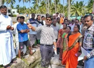 ராஜாக்கமங்கலம்: வெள்ள பாதிப்புகளை ஆட்சியர் ஆய்வு!
