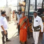 நாகர்கோவில் பாலம் விரிவாக்க பணி மேயர் ஆய்வு