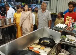 நாகர்கோவில் பார்வதிபுரம் பகுதியில் ஆணையர் ஆய்வு