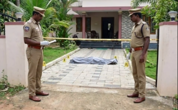 தக்கலை அருகே வீட்டின் முன் தொழிலதிபர் மர்ம மரணம் – போலீசார் விசாரணை